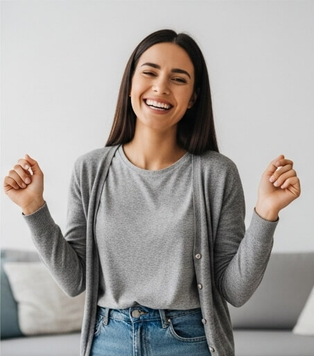 Women after treatment - Emergency dentist Kings Langley